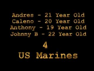 Queste marines test fuoco loro weapons